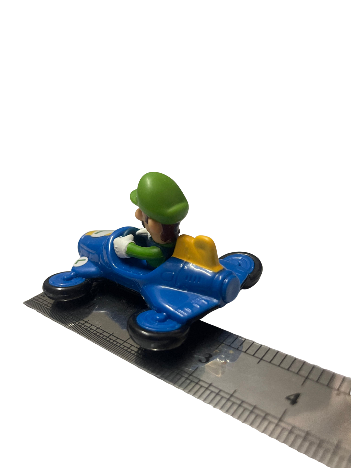Nintendo Super Mario Kart Luigi Racer Toy Figure