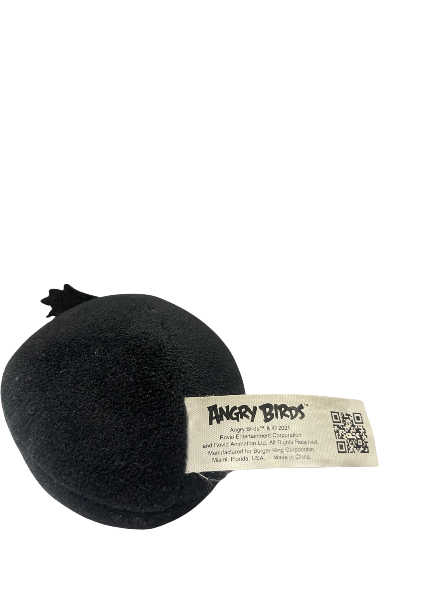 Angry Birds Bomb Plush Toy