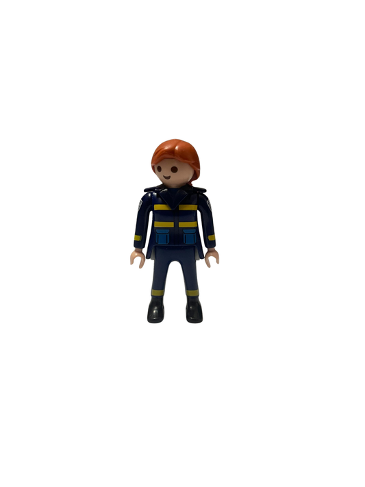 Play Mobil Police Officer Female 1997 Vintage