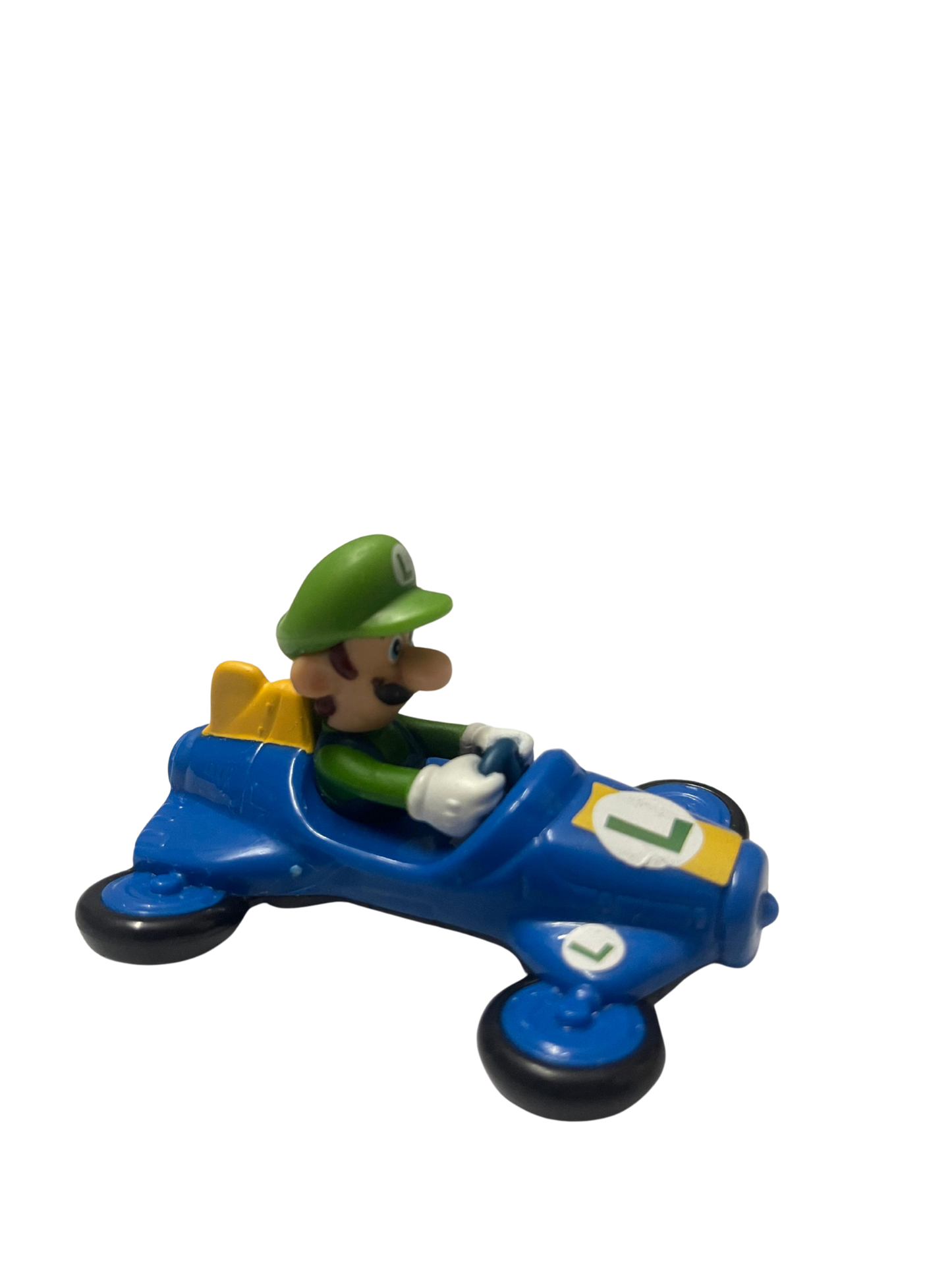 Nintendo Super Mario Kart Luigi Racer Toy Figure