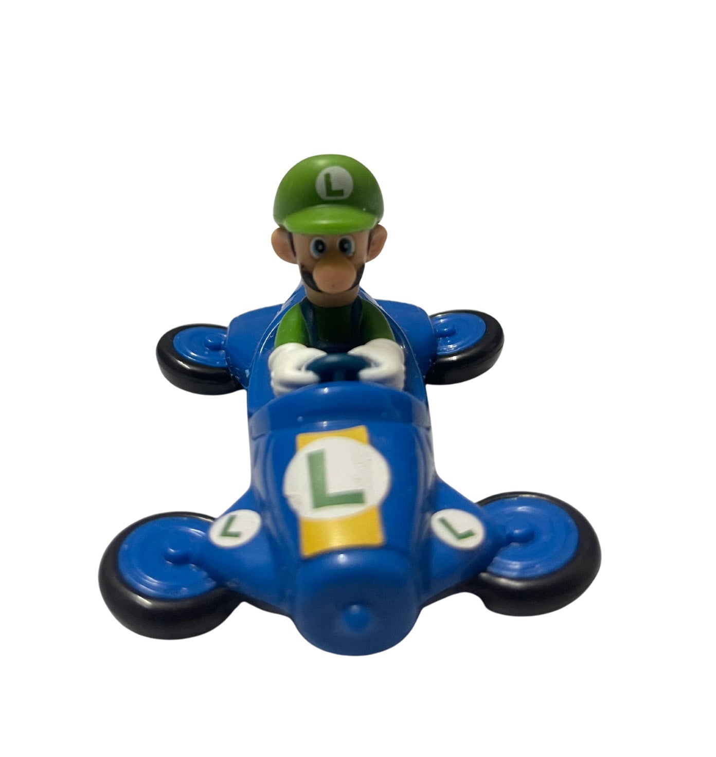 Nintendo Super Mario Kart Luigi Racer Toy Figure